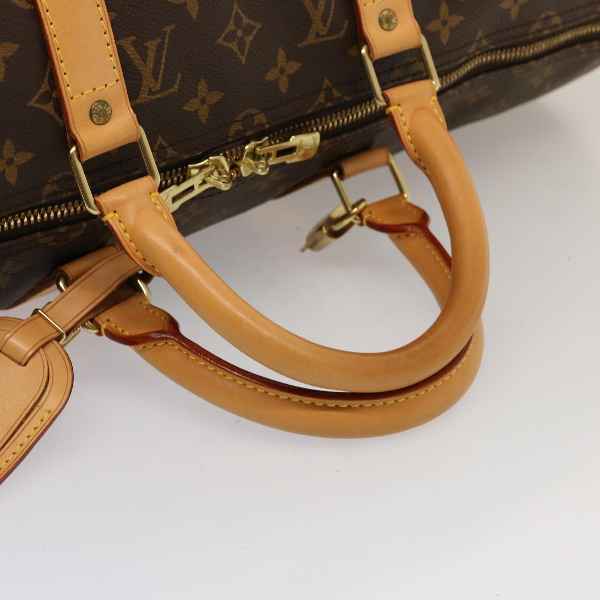 LOUIS VUITTON Monogram Keepall 50 Boston Bag M41426 LV 75560