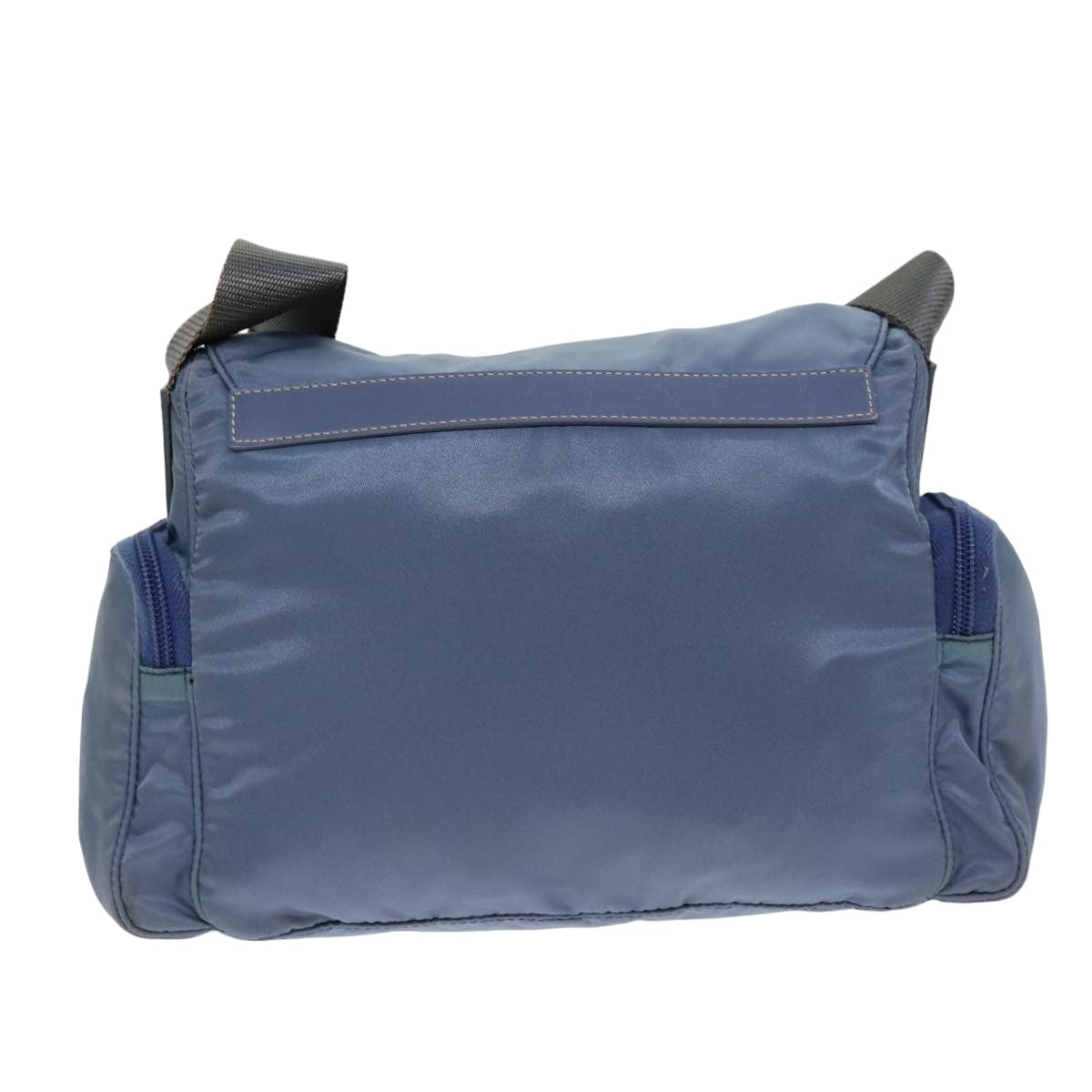Luxury PradaShoulder Bag Nylon Blue 75575