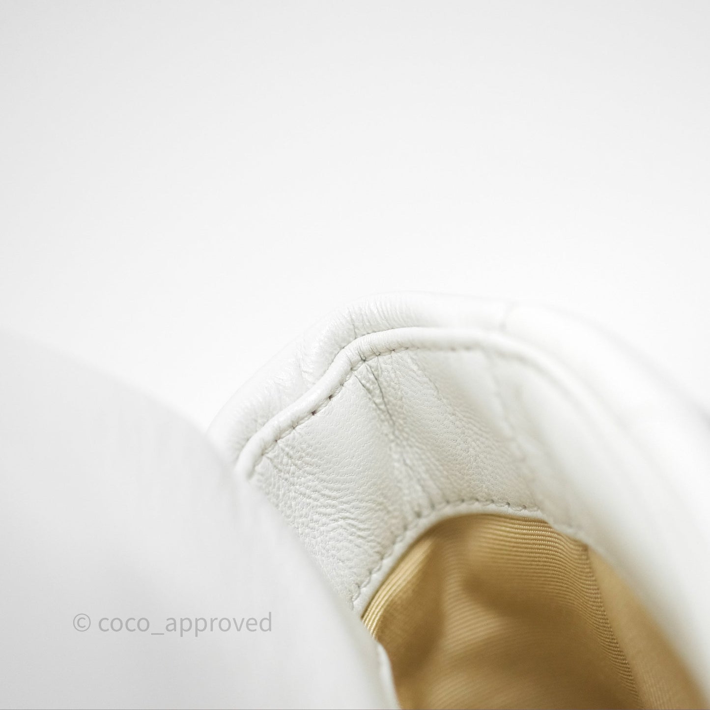 Chanel 19 Small White Mixed Hardware