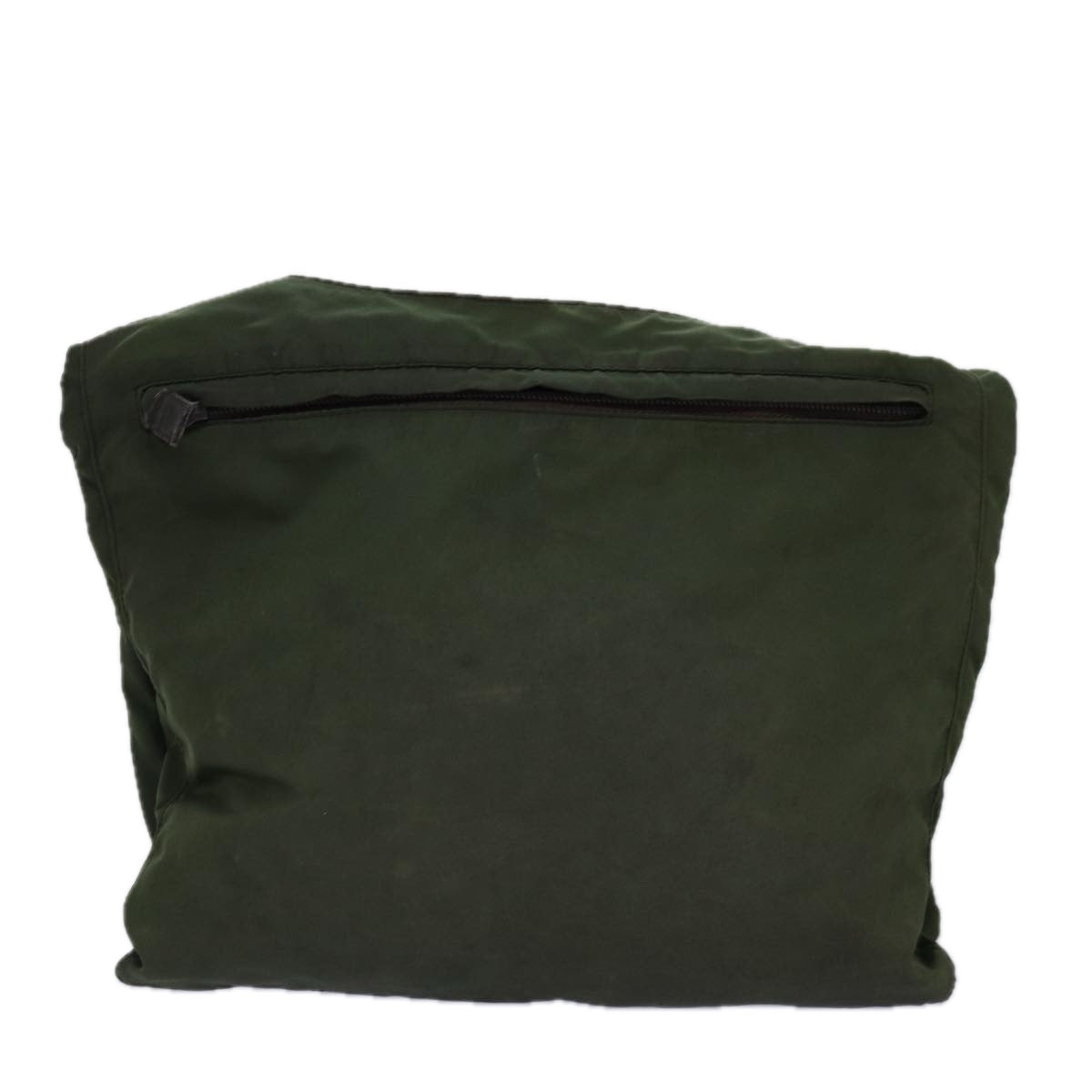 Luxury PradaShoulder Bag Nylon Khaki 75614