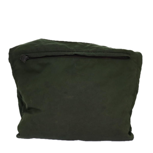 Luxury PradaShoulder Bag Nylon Khaki 75614