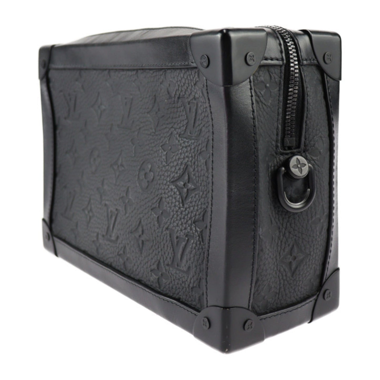 Louis Vuitton Soft Trunk  Leather Shoulder Bag ()