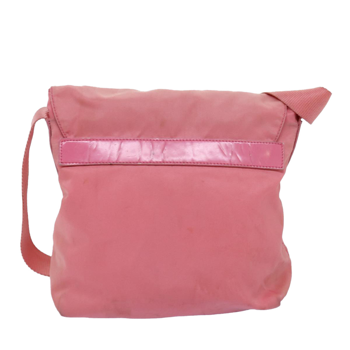 Luxury PradaShoulder Bag Nylon Pink 75635