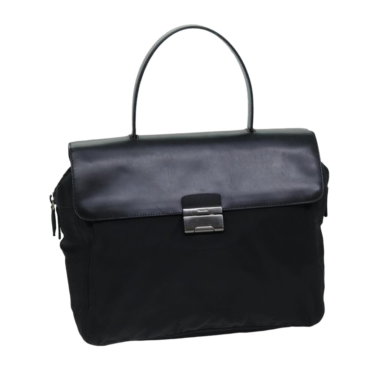 Luxury PradaHand Bag Nylon Black 75647