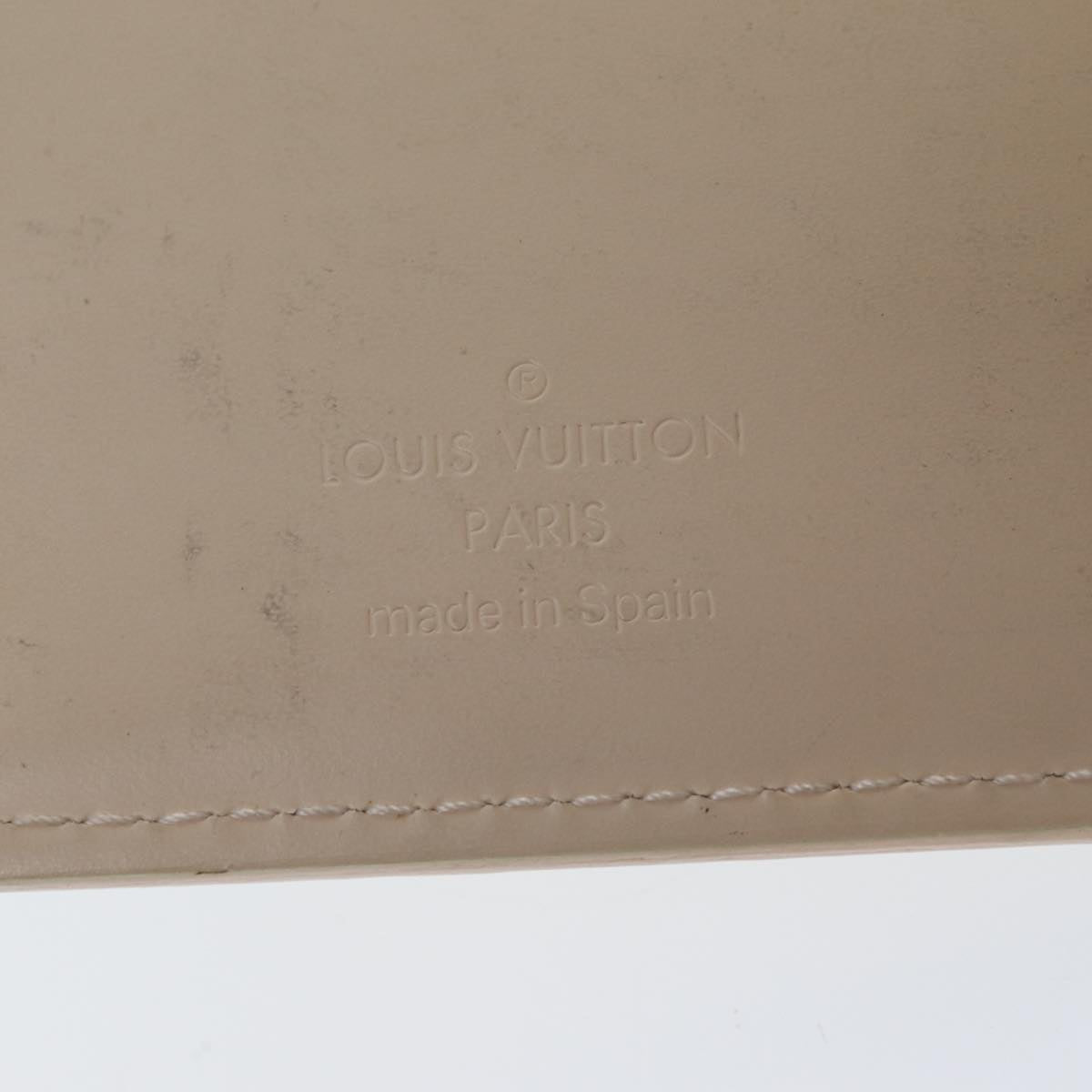LOUIS VUITTON Vernis Agenda PM Day Planner Cover Pink R21007 LV 75650