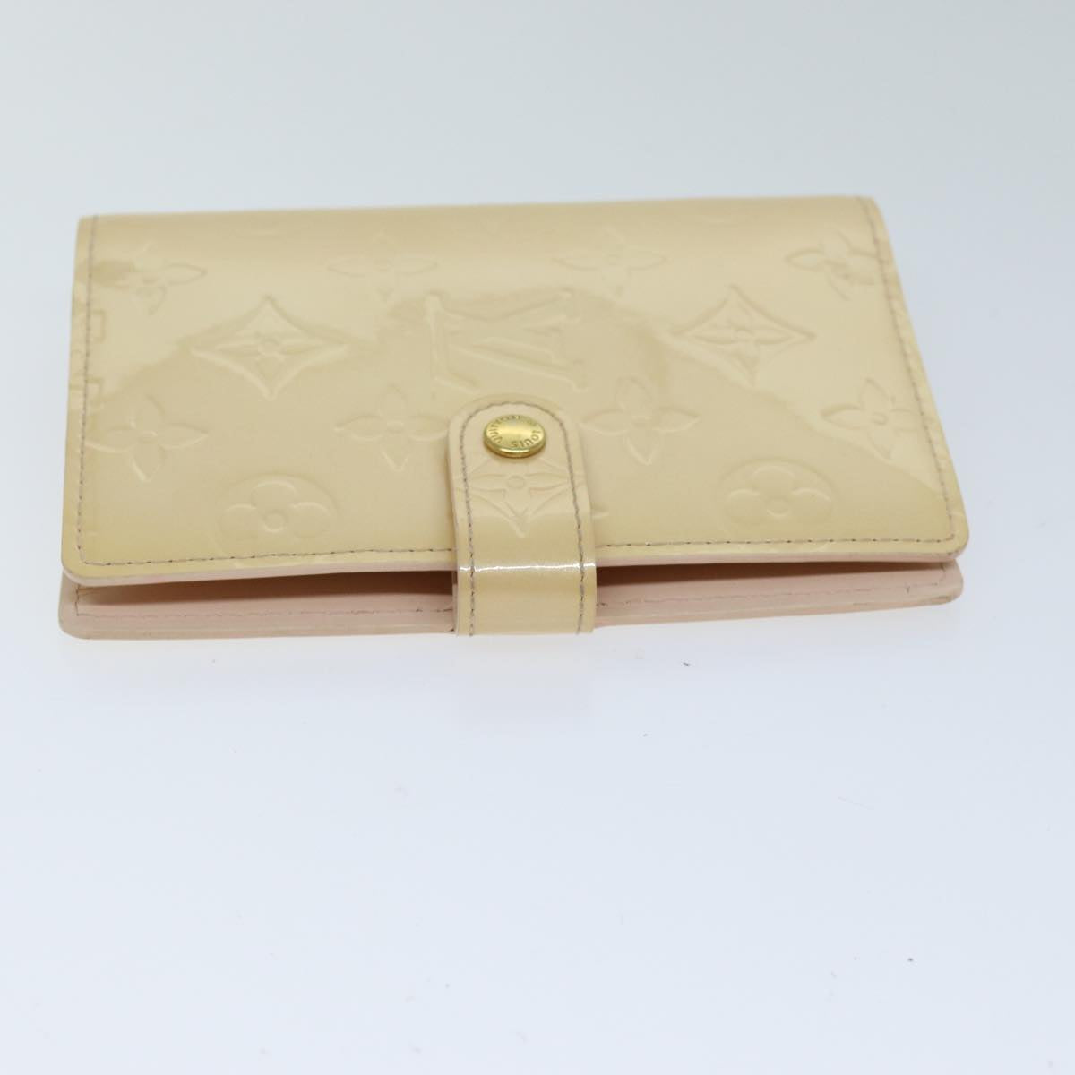 LOUIS VUITTON Vernis Agenda PM Day Planner Cover Pink R21007 LV 75650
