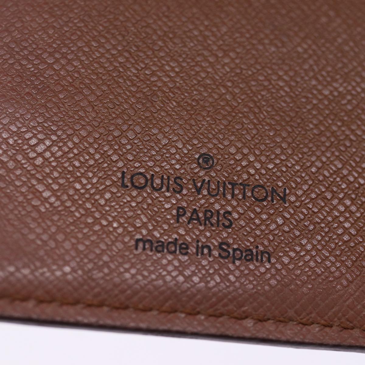 LOUIS VUITTON Epi Agenda PM Day Planner Cover Brown R20053 LV 75652