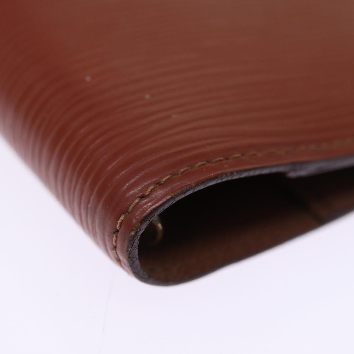 LOUIS VUITTON Epi Agenda PM Day Planner Cover Brown R20053 LV 75652