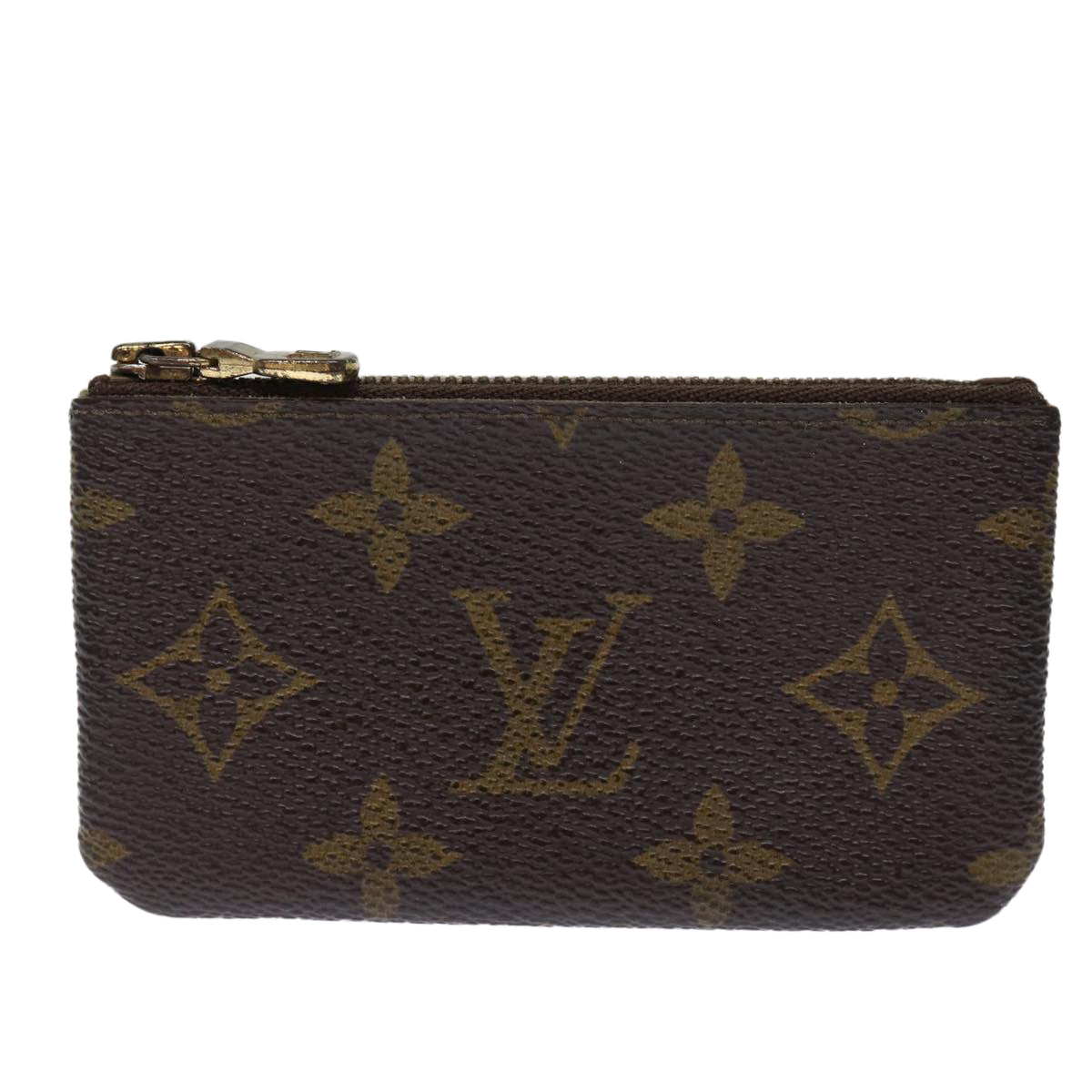 LOUIS VUITTON Monogram Pochette Cles Coin Purse M62650 LV 75659