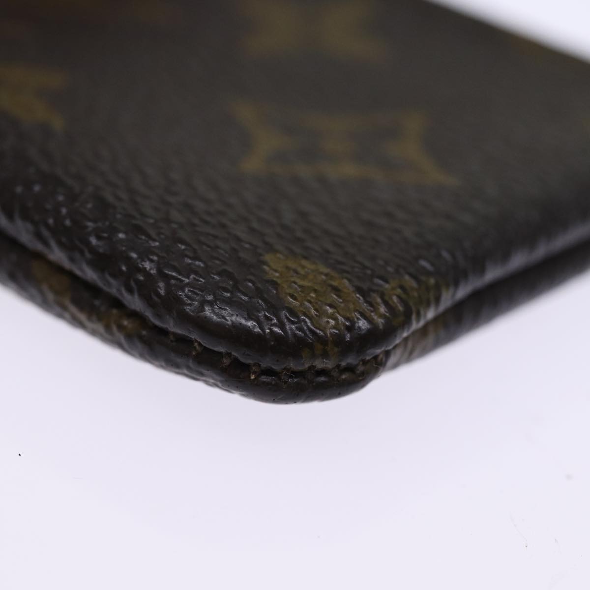 LOUIS VUITTON Monogram Pochette Cles Coin Purse M62650 LV 75659