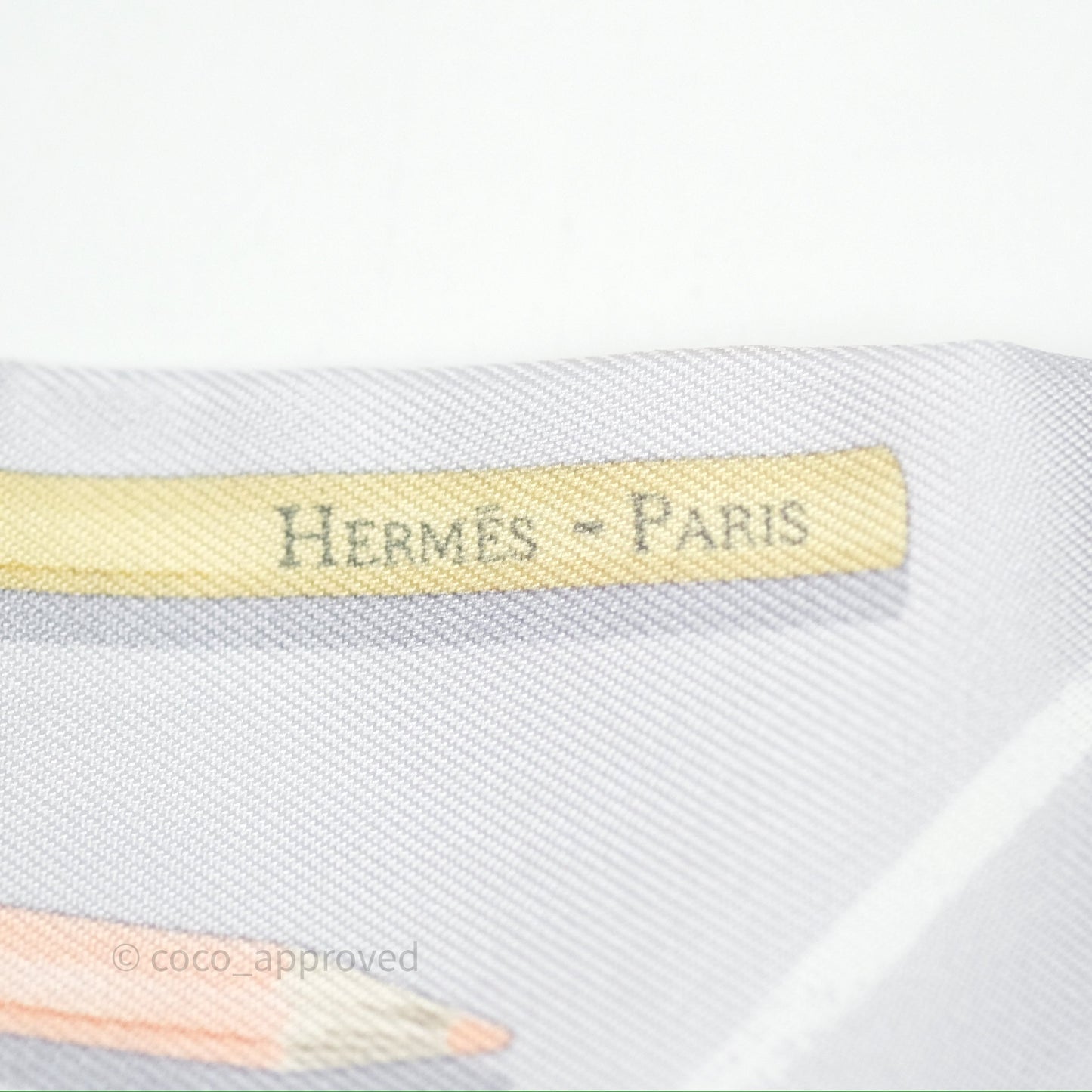 Hermès A Vos Crayons et Carre Libre Silk Twilly