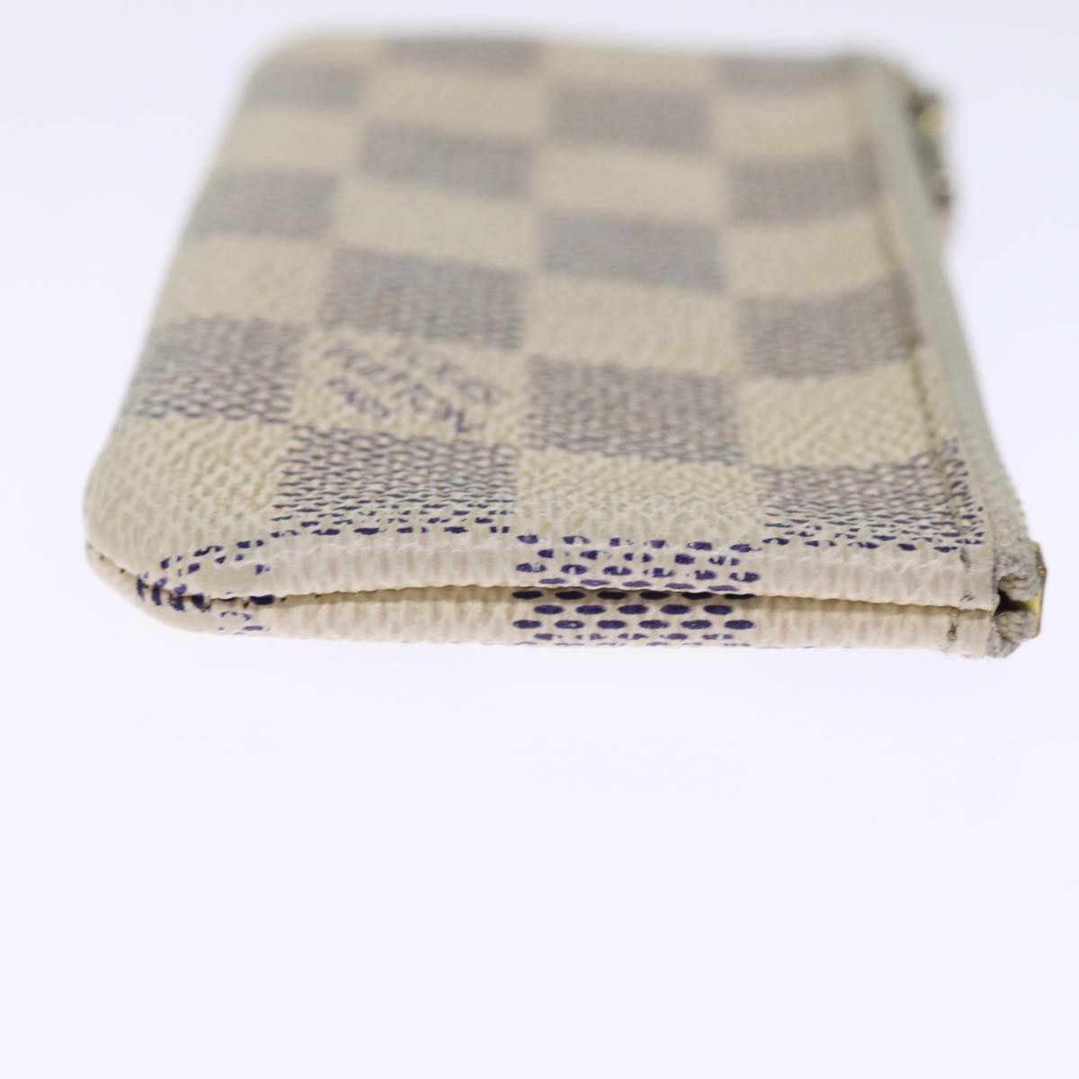 LOUIS VUITTON Damier Azur Pochette Cles Coin Purse N62659 LV 75660