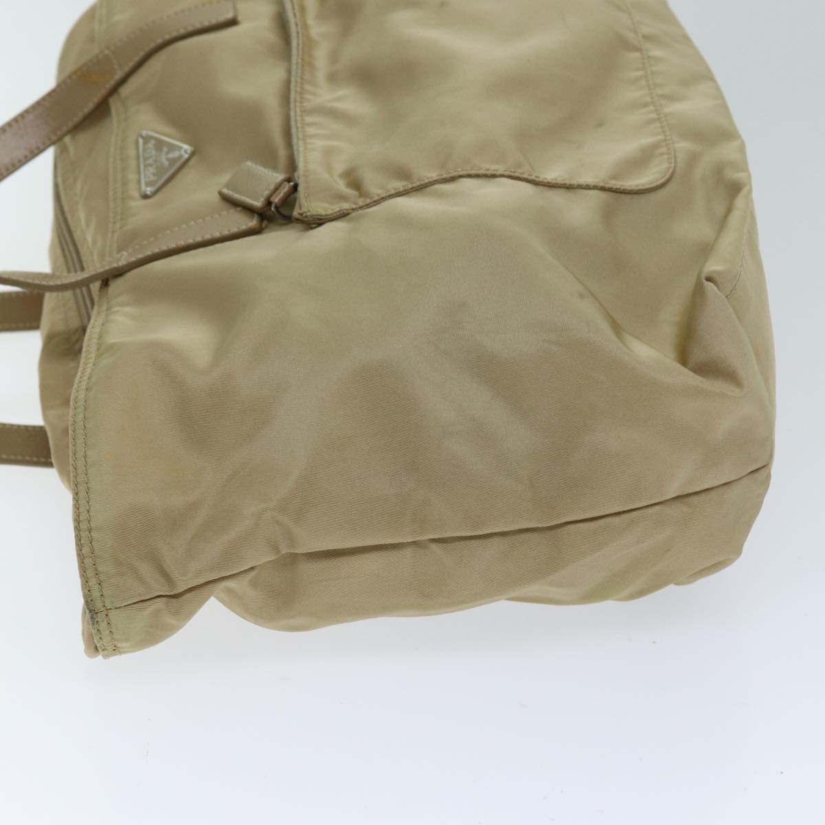 Luxury PradaTote Bag Nylon Beige 75668