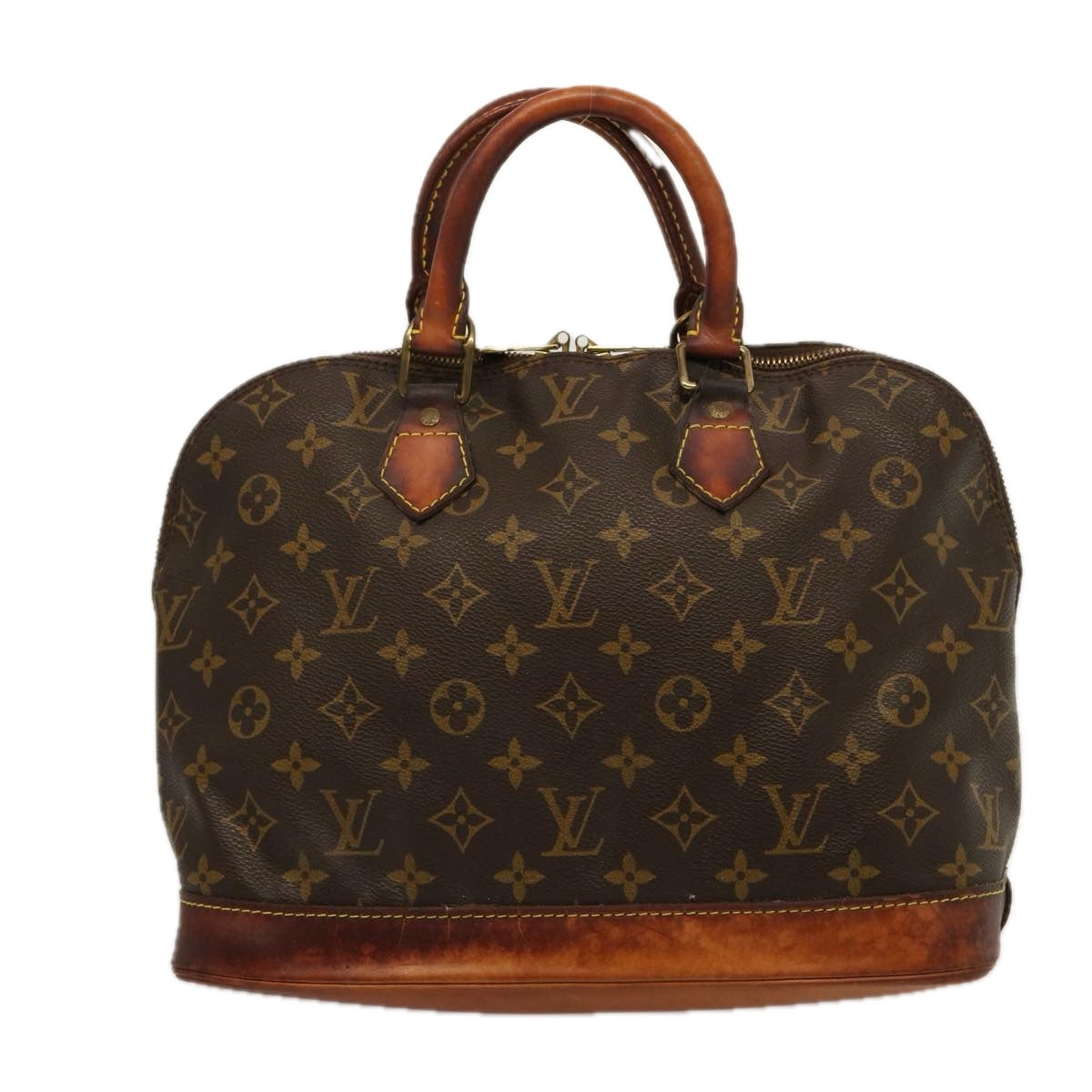 LOUIS VUITTON Monogram Alma Hand Bag M51130 LV 75675