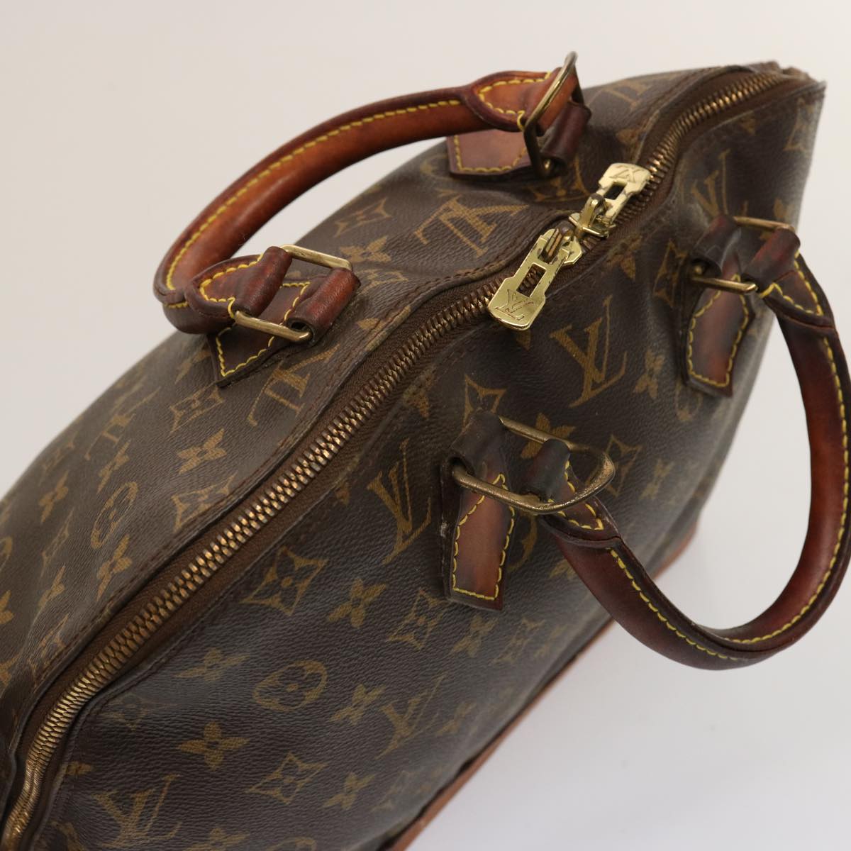 LOUIS VUITTON Monogram Alma Hand Bag M51130 LV 75675