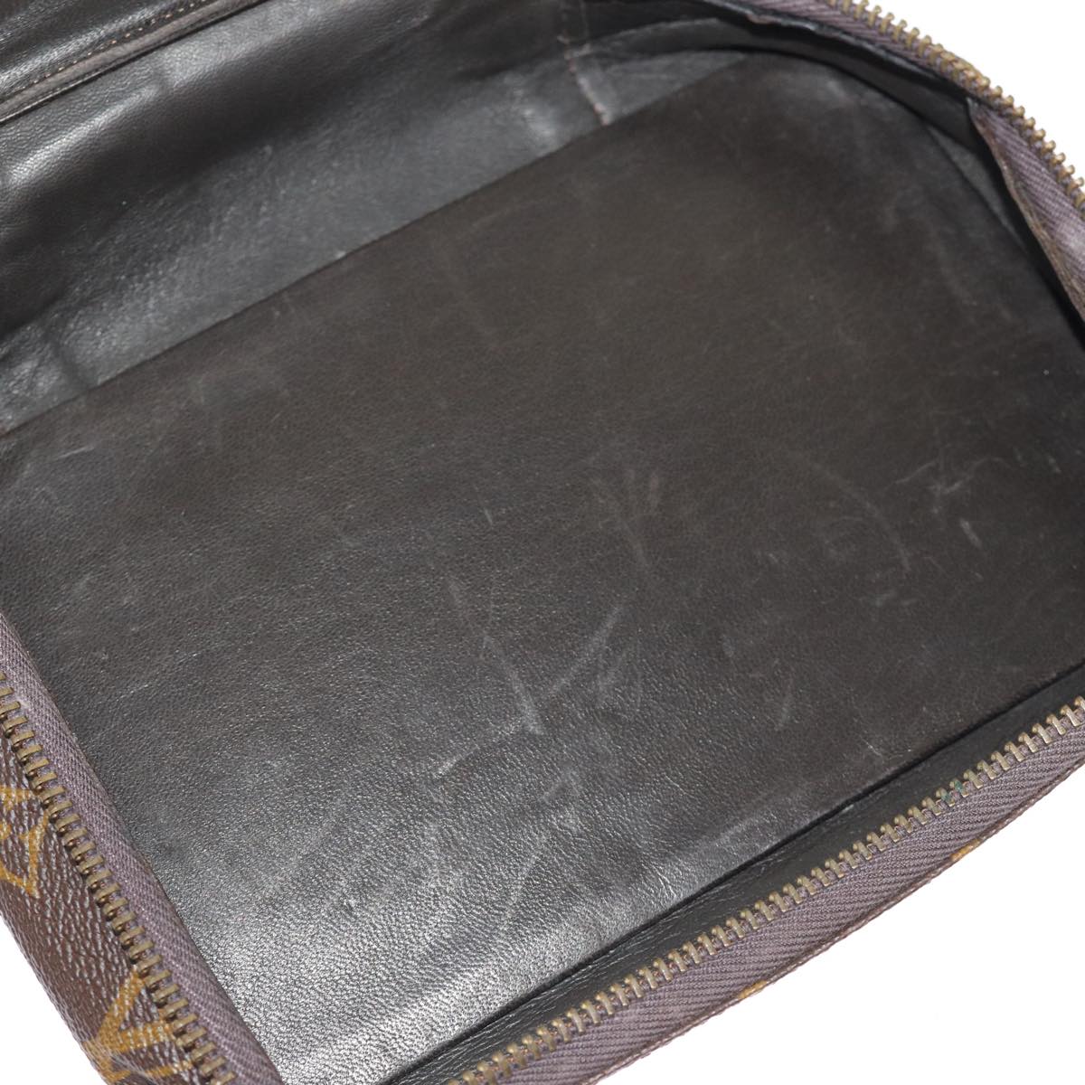 LOUIS VUITTON Monogram Poche Monte Carlo Jewelry Box M47352 LV 75681
