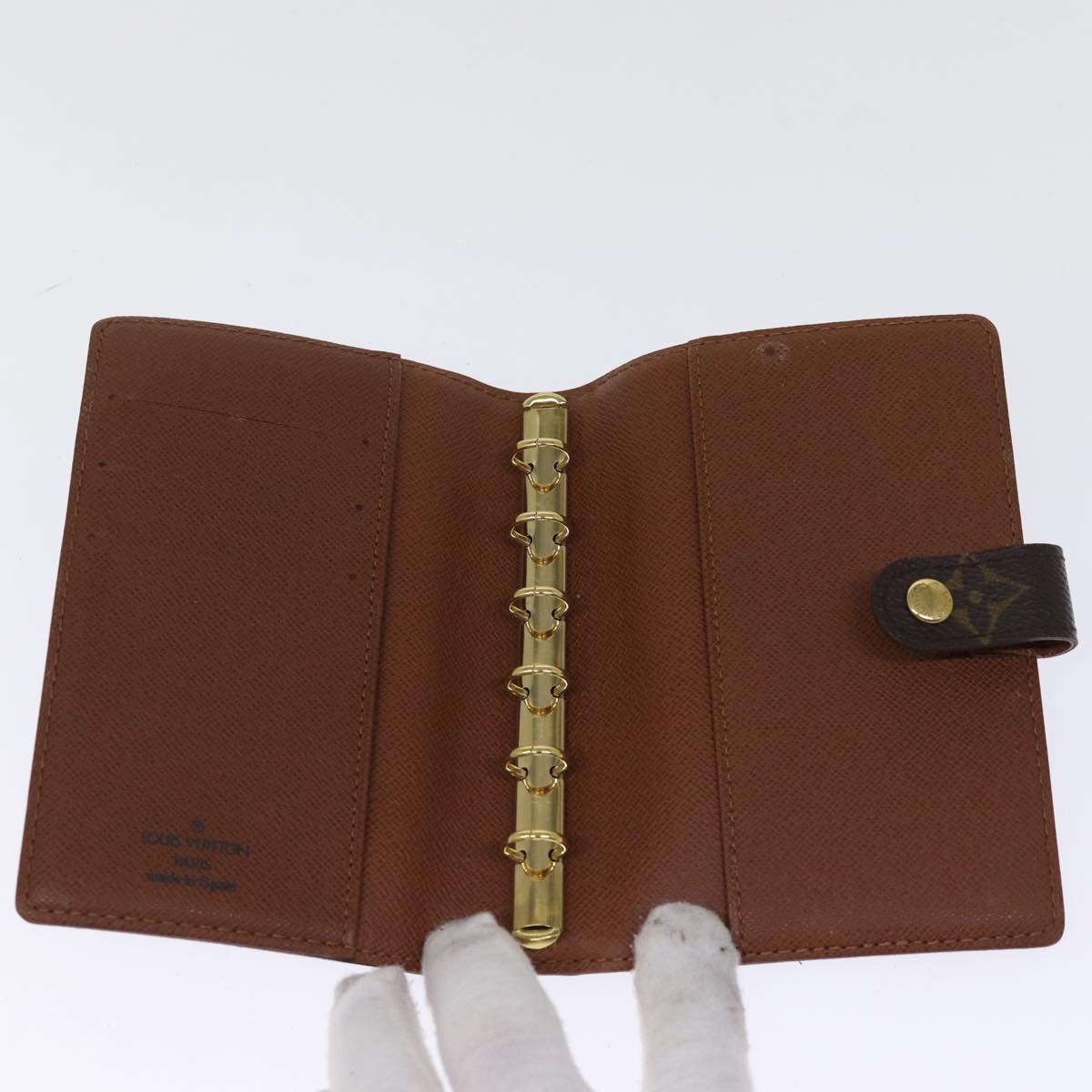 LOUIS VUITTON Monogram Agenda PM Day Planner Cover R20005 LV 75686