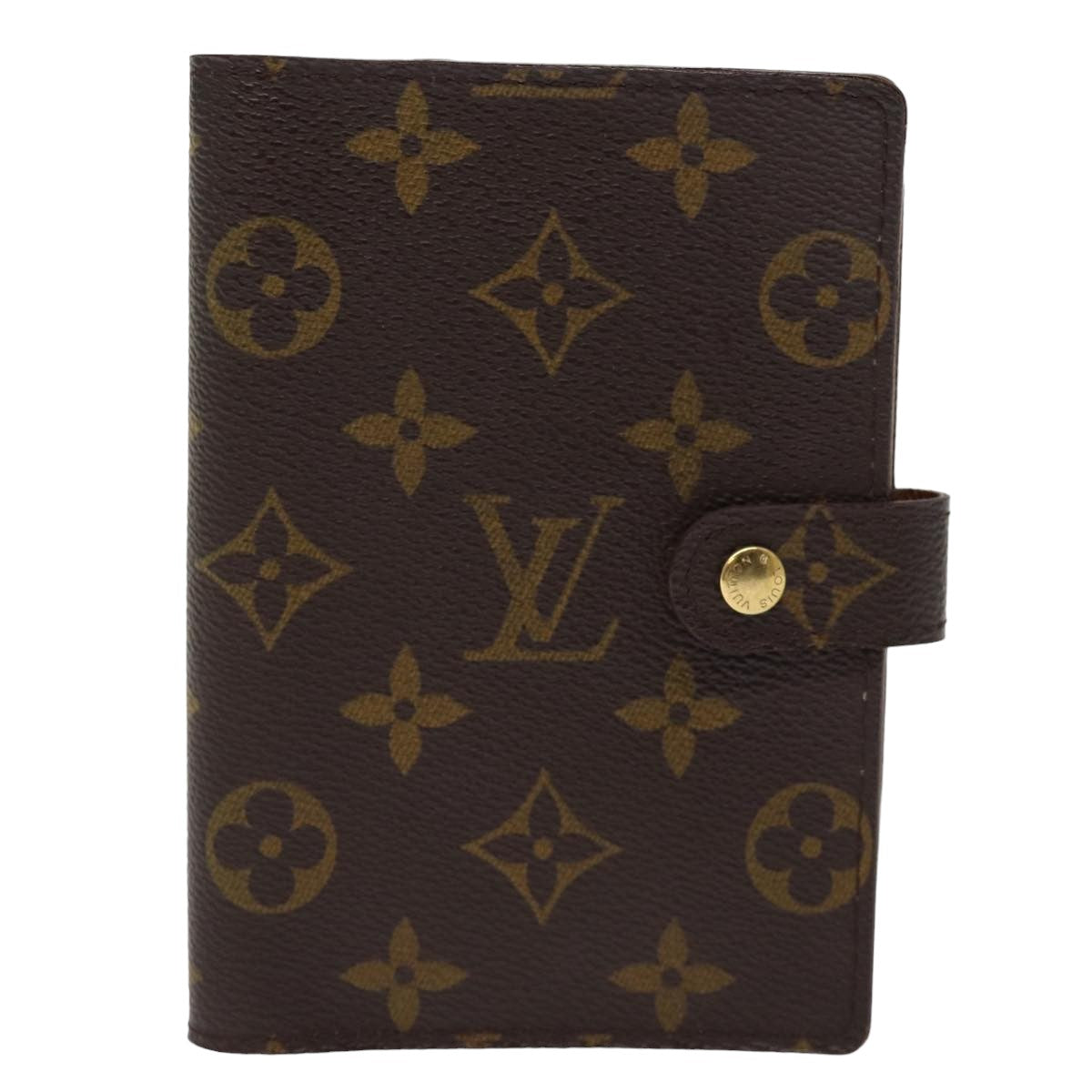 LOUIS VUITTON Monogram Agenda PM Day Planner Cover R20005 LV 75686