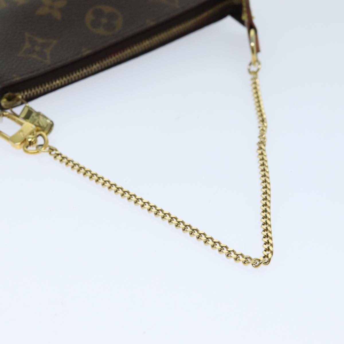 LOUIS VUITTON Monogram Mini Pochette Accessoires Pouch M58009 LV 75700