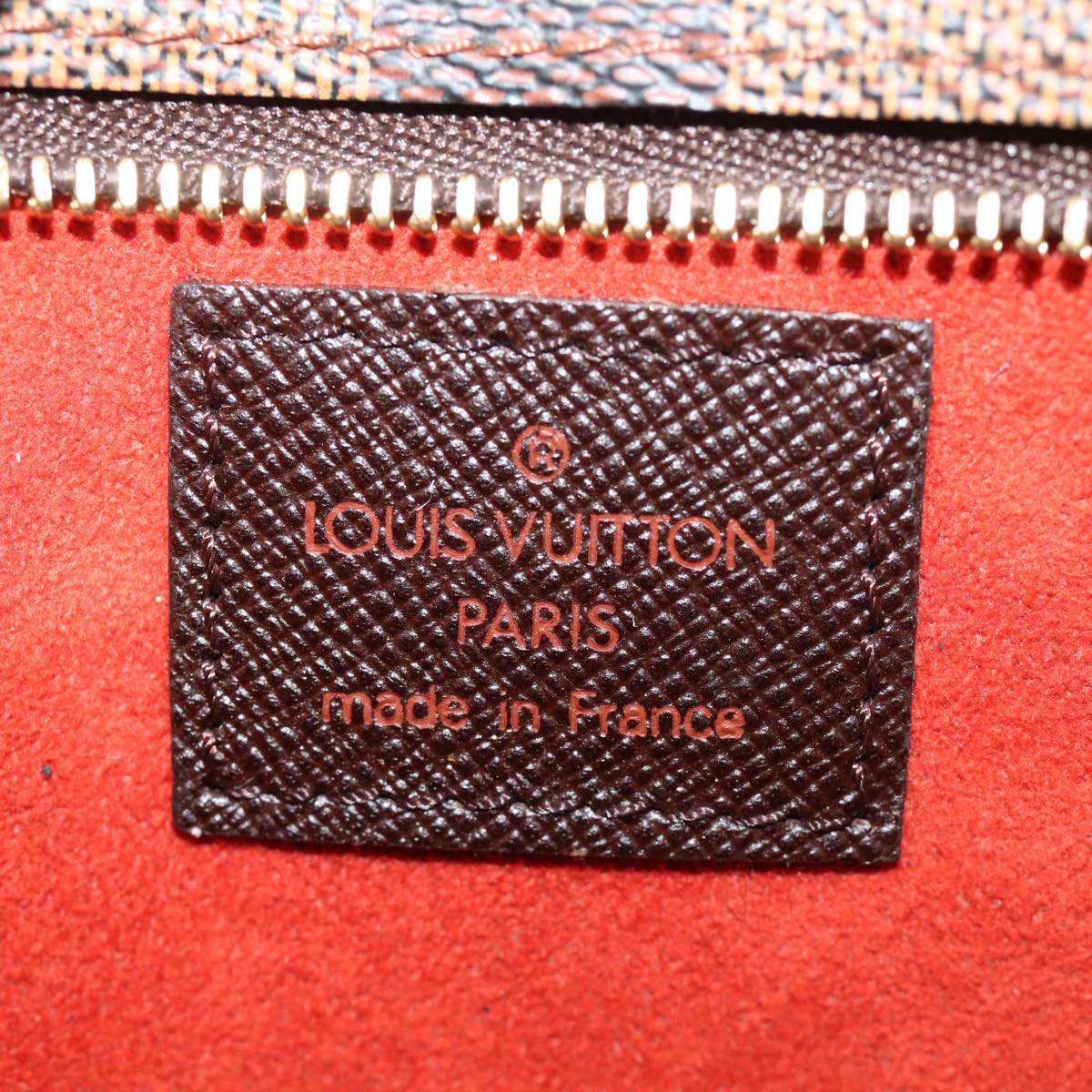 LOUIS VUITTON Damier Ebene Marais Pouch LV 75702