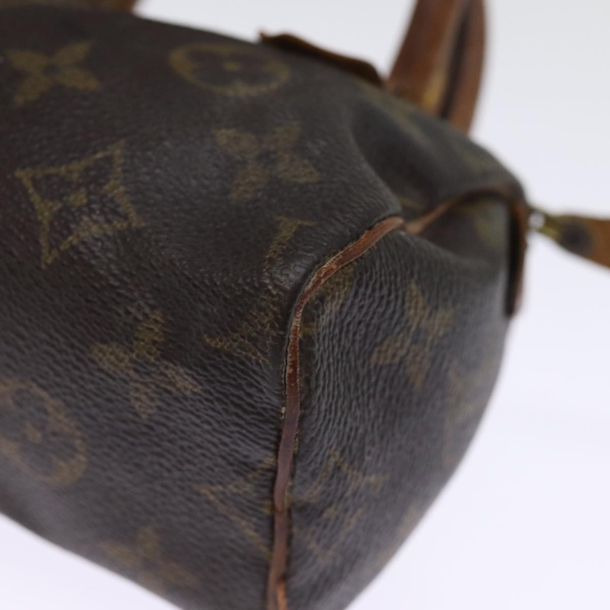 LOUIS VUITTON Monogram Mini Speedy Hand Bag M41534 LV 75706