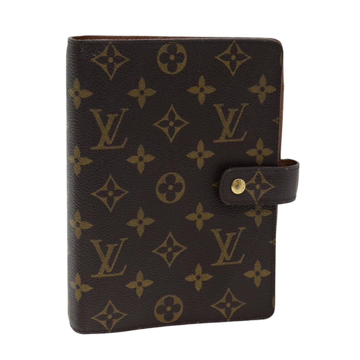 LOUIS VUITTON Monogram Agenda MM Day Planner Cover R20105 LV 75709