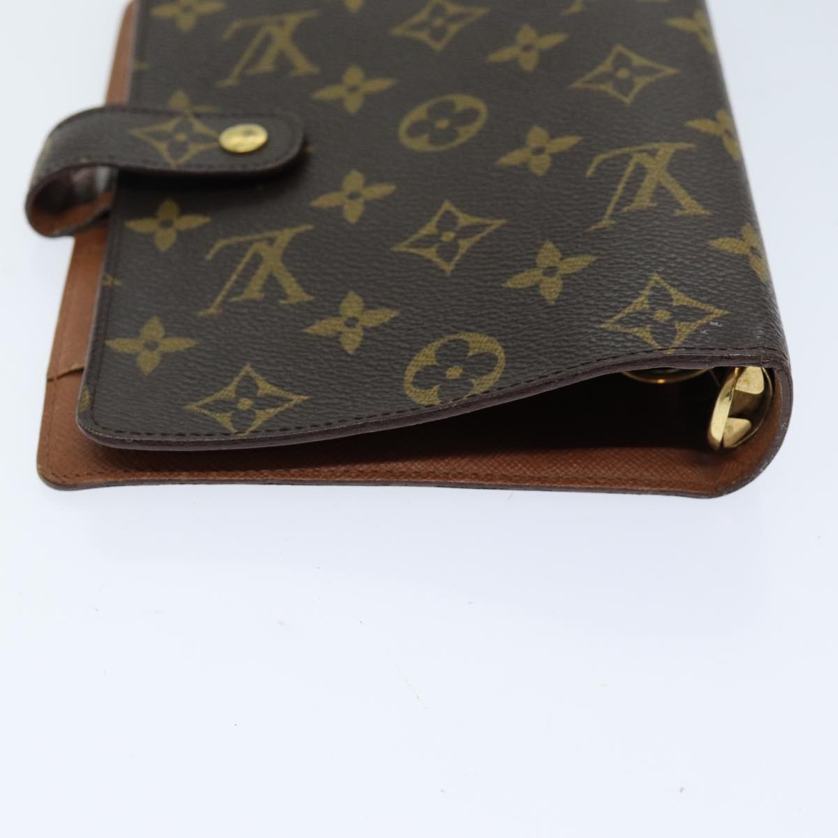 LOUIS VUITTON Monogram Agenda MM Day Planner Cover R20105 LV 75709