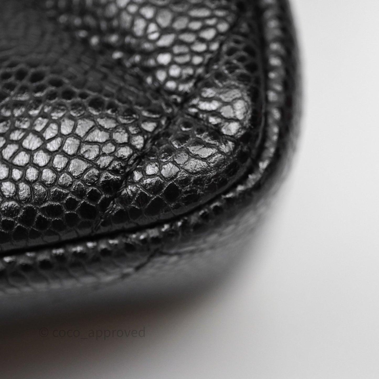 Chanel Jumbo Double Flap Black Caviar Gold Hardware⁣⁣