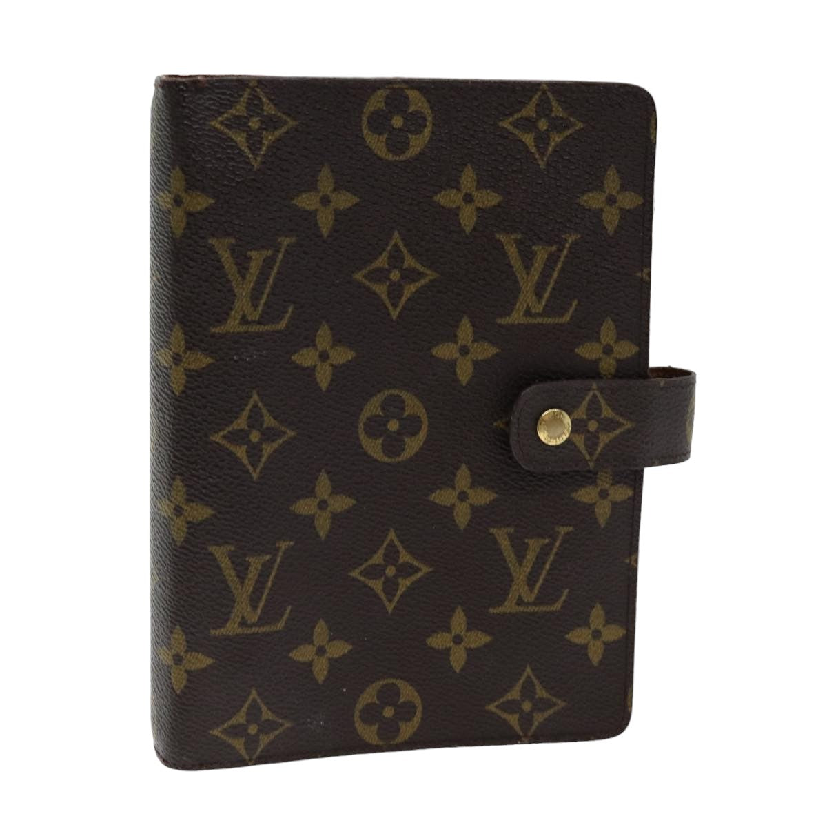 LOUIS VUITTON Monogram Agenda MM Day Planner Cover R20105 LV 75710