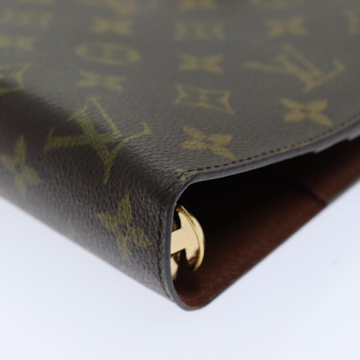 LOUIS VUITTON Monogram Agenda GM Day Planner Cover R20006 LV 75712