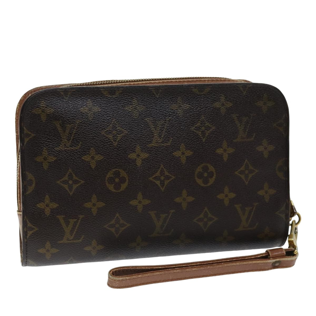LOUIS VUITTON Monogram Orsay Clutch Bag M51790 LV 75713