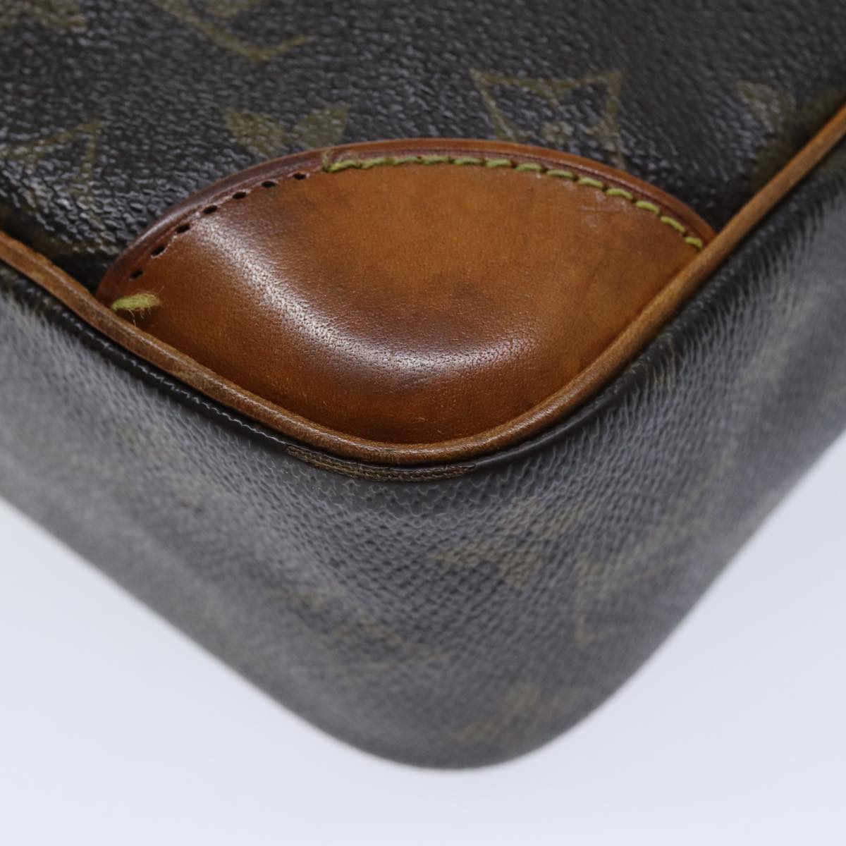 LOUIS VUITTON Monogram Compiegne 28 Clutch Bag M51845 LV 75717