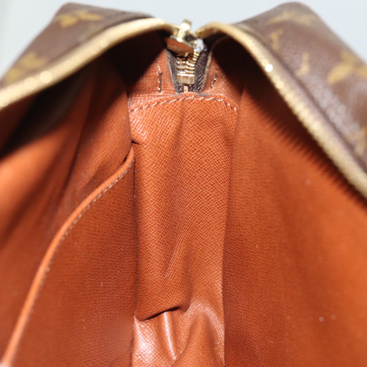 LOUIS VUITTON Monogram Compiegne 28 Clutch Bag M51845 LV 75718