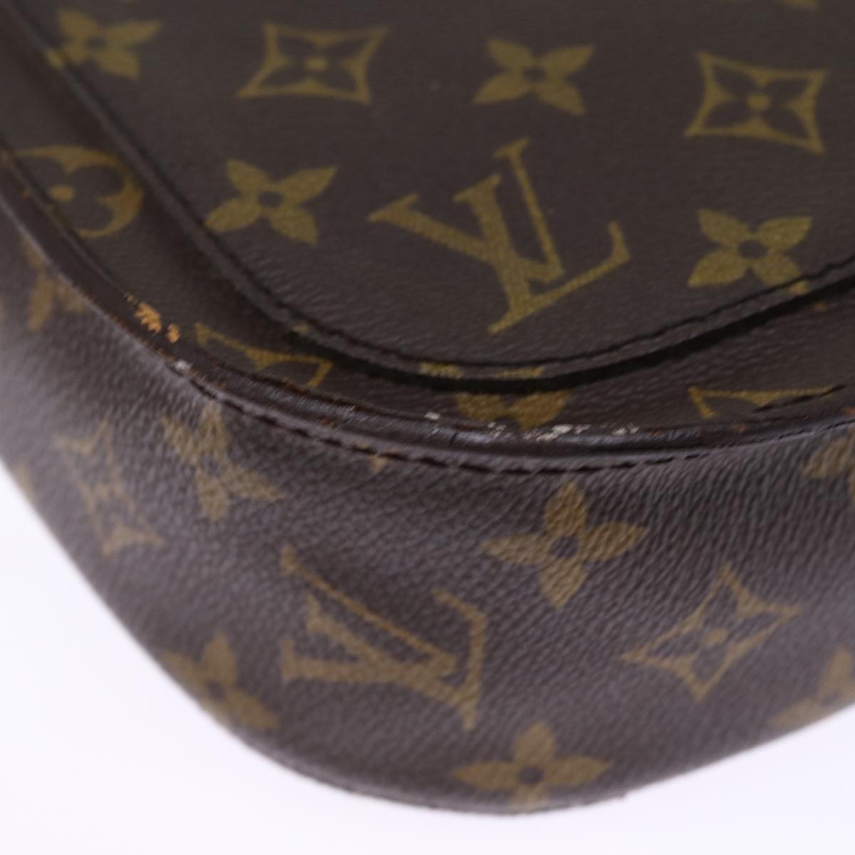 LOUIS VUITTON Monogram Saint Cloud GM Shoulder Bag M51242 LV 75720