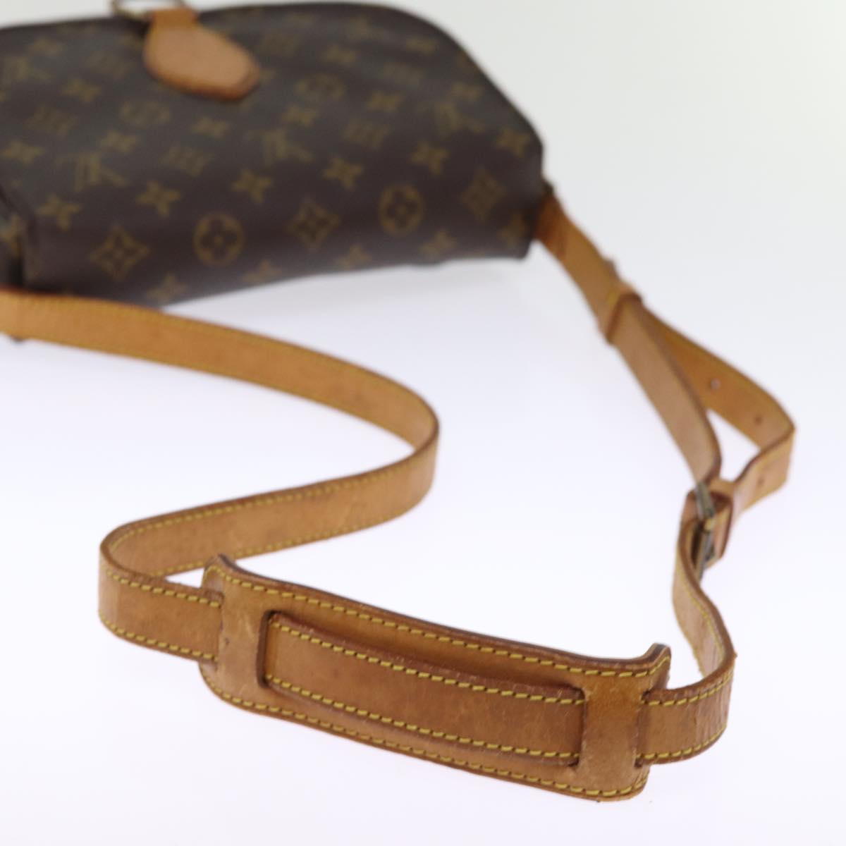 LOUIS VUITTON Monogram Saint Cloud GM Shoulder Bag M51242 LV 75720