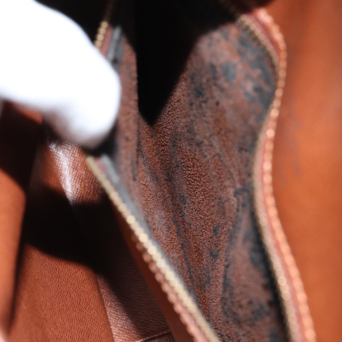 LOUIS VUITTON Monogram Saint Cloud GM Shoulder Bag M51242 LV 75722