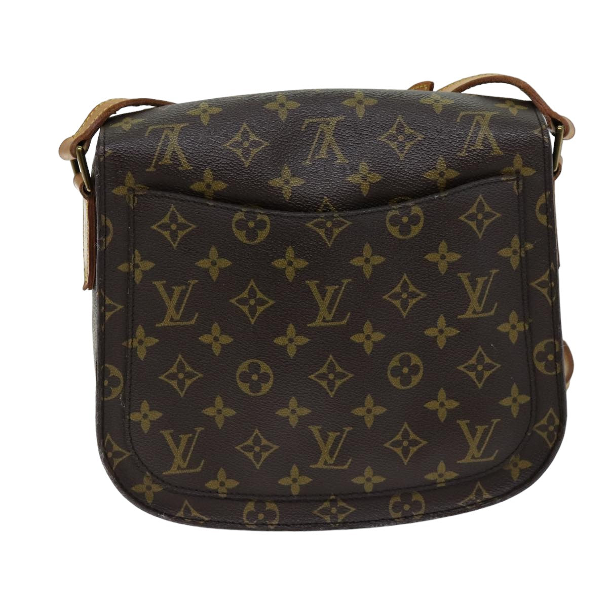 LOUIS VUITTON Monogram Saint Cloud GM Shoulder Bag M51242 LV 75722