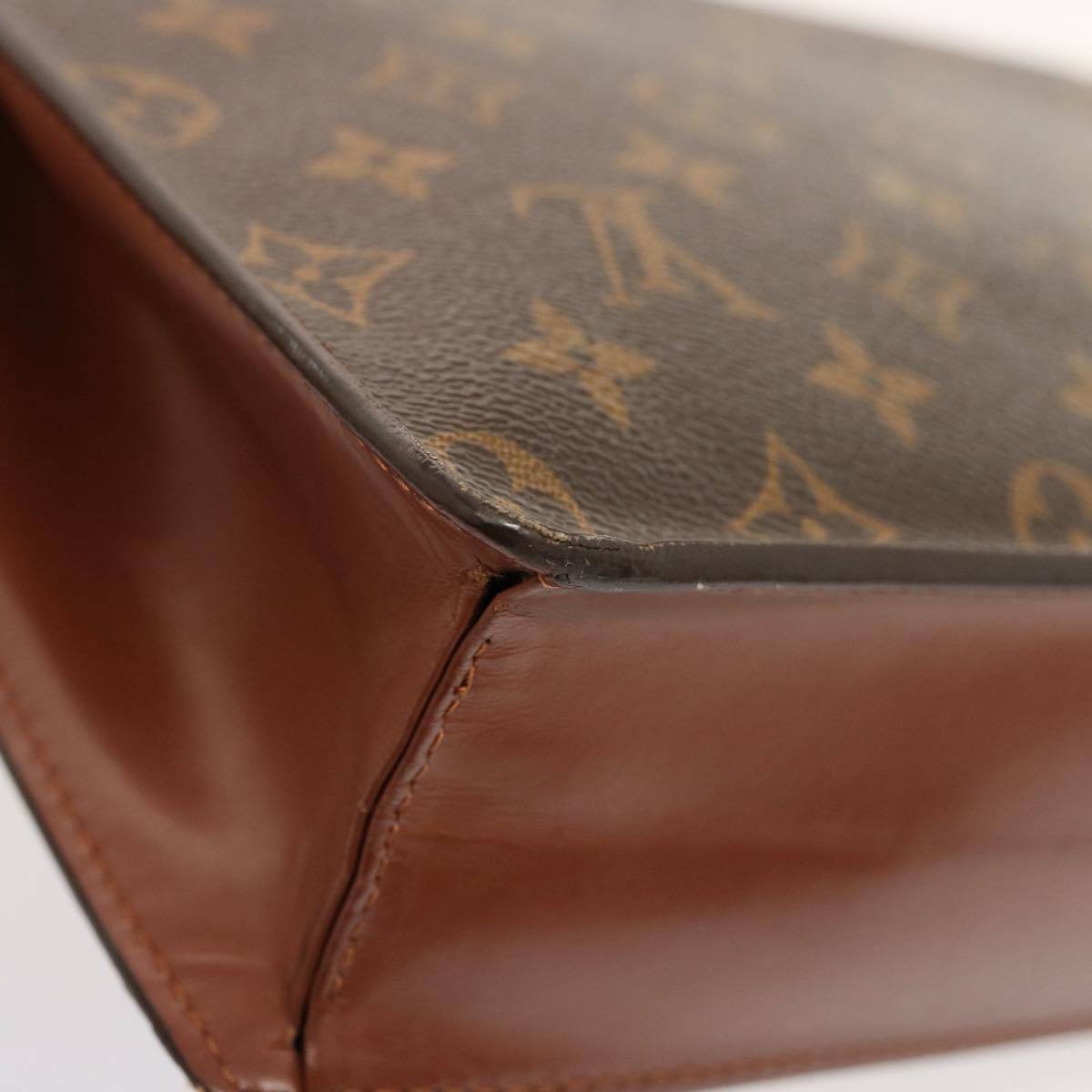 LOUIS VUITTON Monogram Monceau Hand Bag 2way M51185 LV 75723
