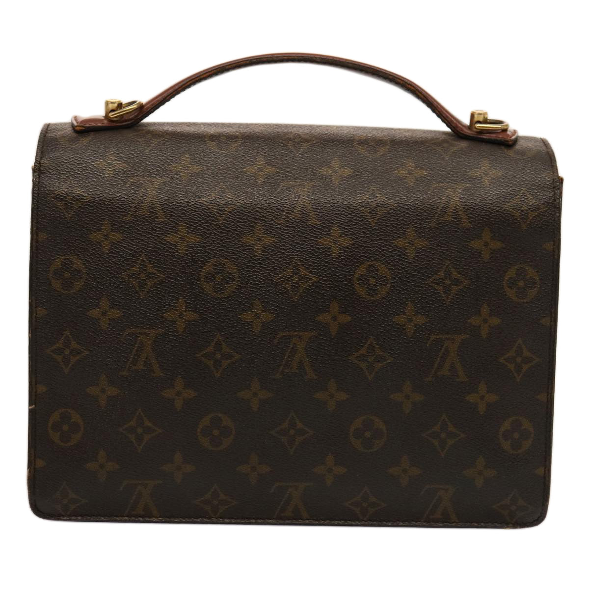 LOUIS VUITTON Monogram Monceau 28 Hand Bag 2way M51185 LV 75724