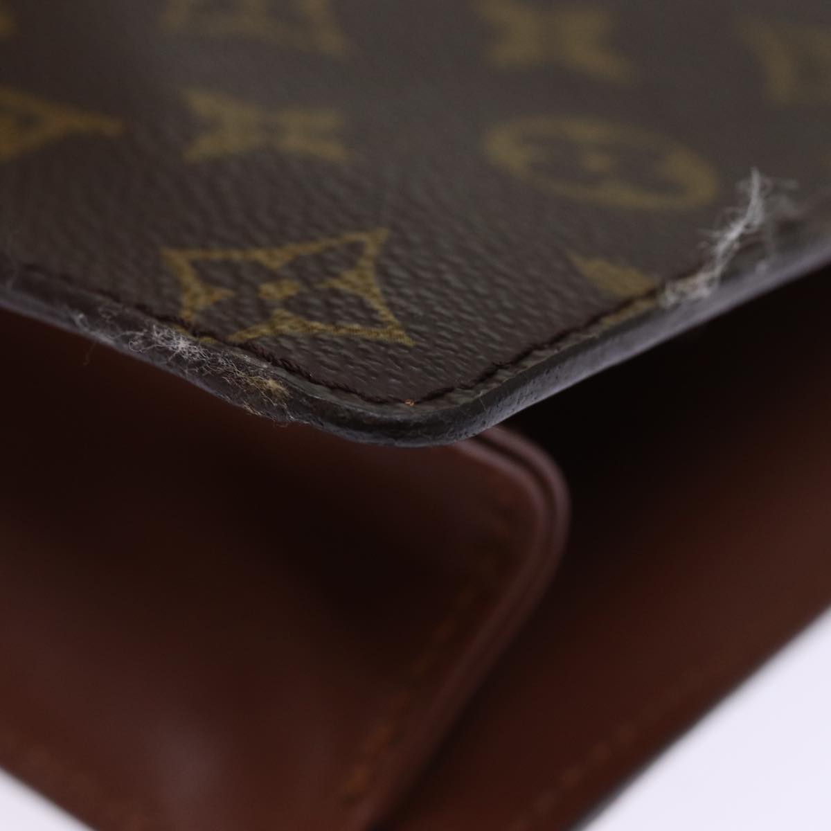 LOUIS VUITTON Monogram Monceau 28 Hand Bag 2way M51185 LV 75725
