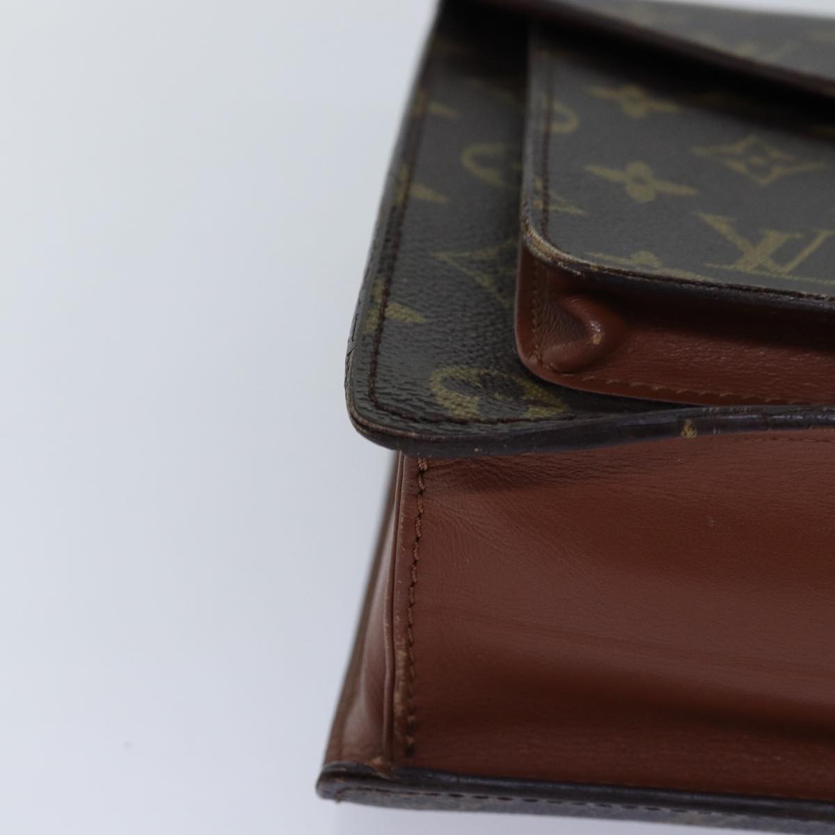 LOUIS VUITTON Monogram Monceau 28 Hand Bag 2way M51185 LV 75726