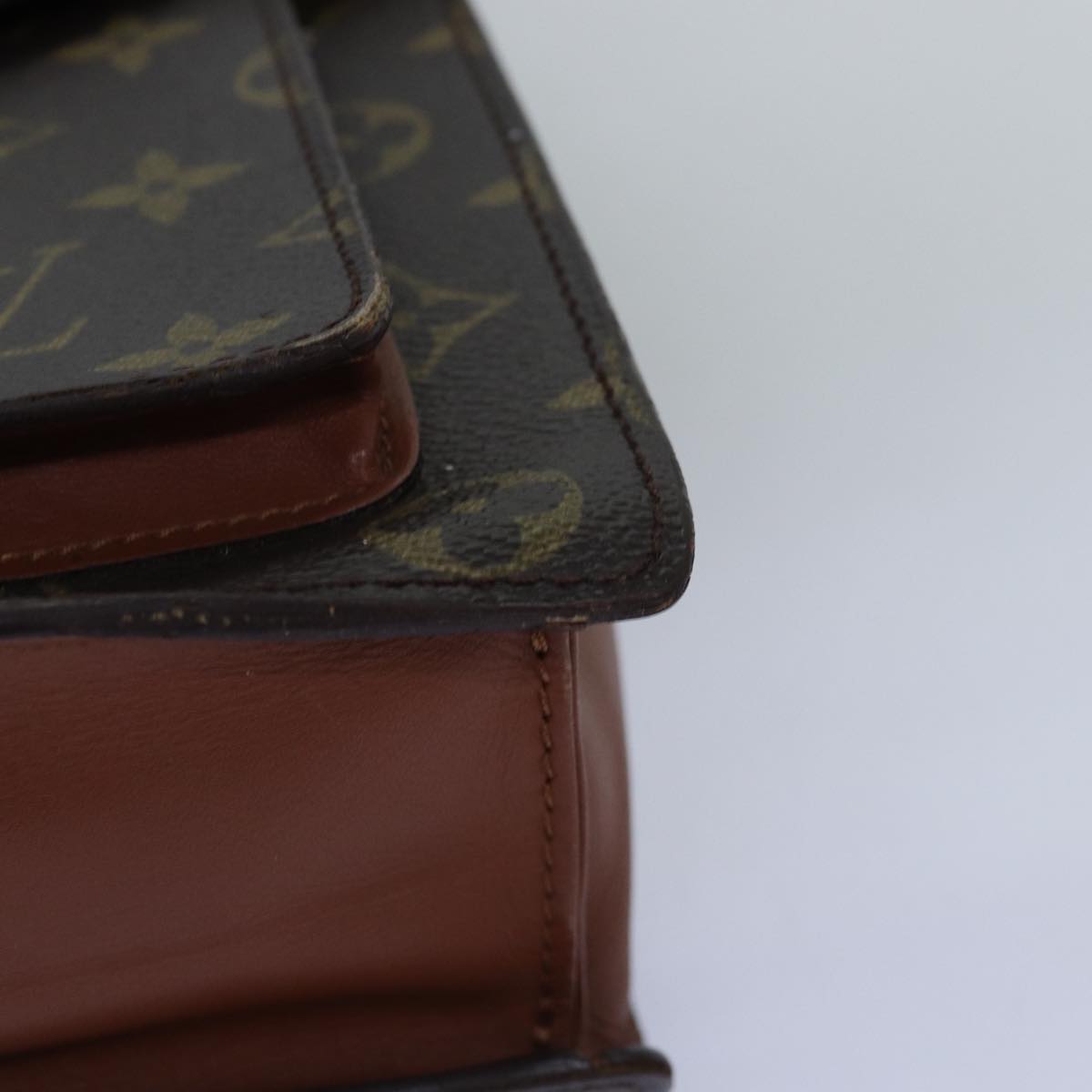 LOUIS VUITTON Monogram Monceau 28 Hand Bag 2way M51185 LV 75726