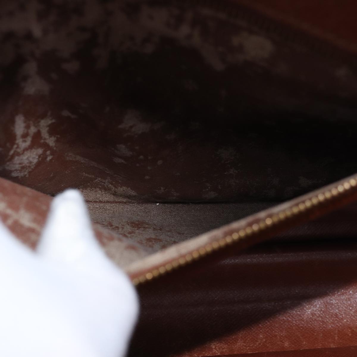 LOUIS VUITTON Monogram Monceau 28 Hand Bag 2way M51185 LV 75726