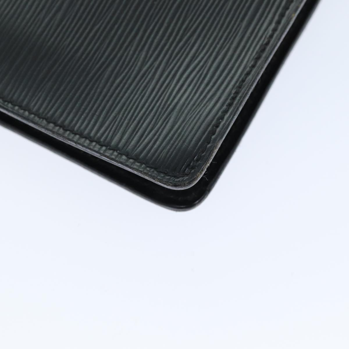 LOUIS VUITTON Epi Porte Documents Senateur Briefcase Black M54452 LV 75728