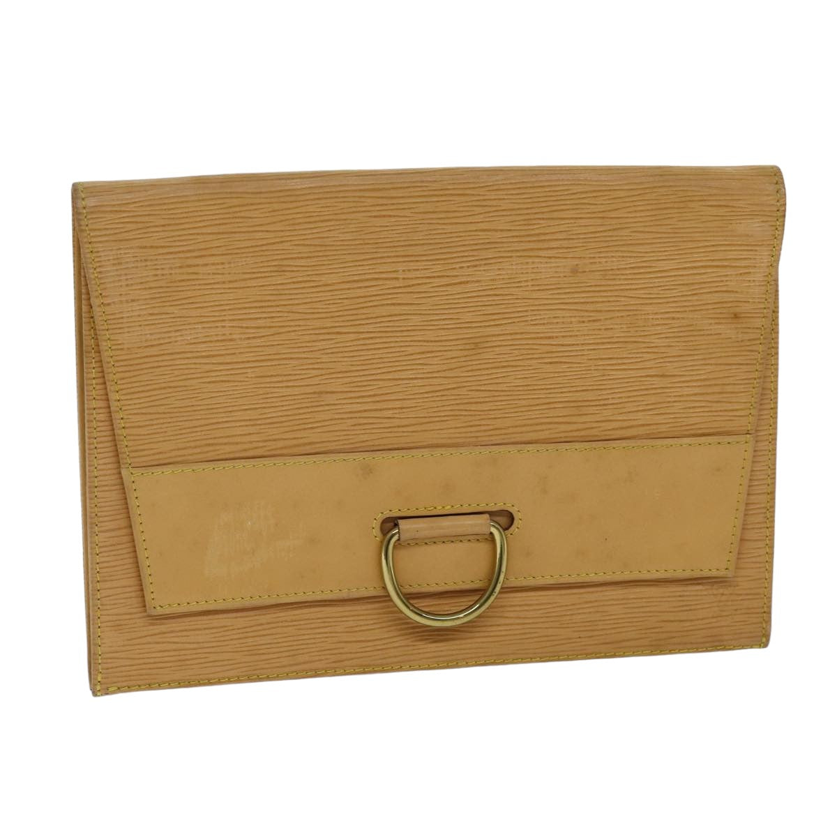 LOUIS VUITTON Epi Jena Clutch Bag Winnipeg Beige M52726 LV 75729