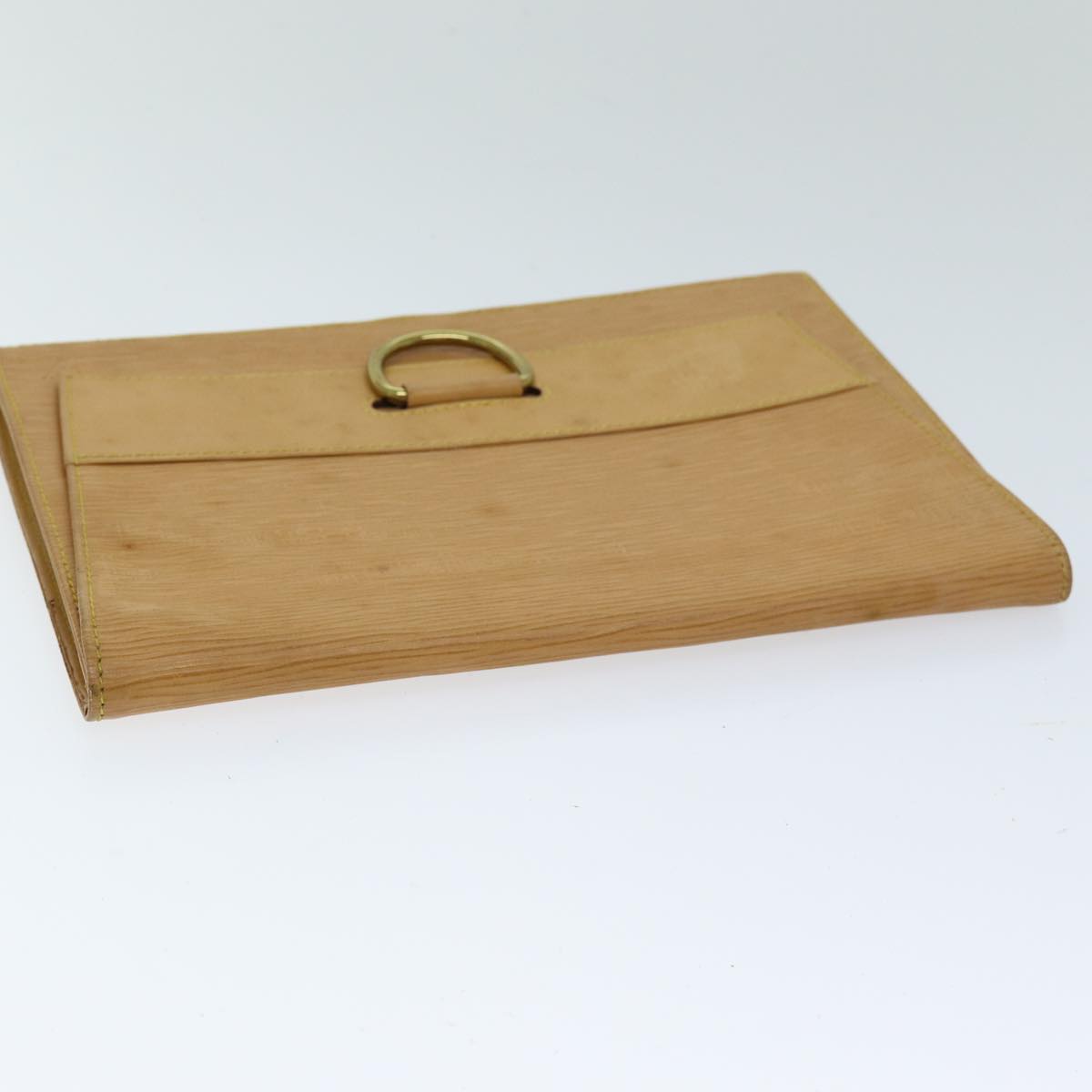 LOUIS VUITTON Epi Jena Clutch Bag Winnipeg Beige M52726 LV 75729