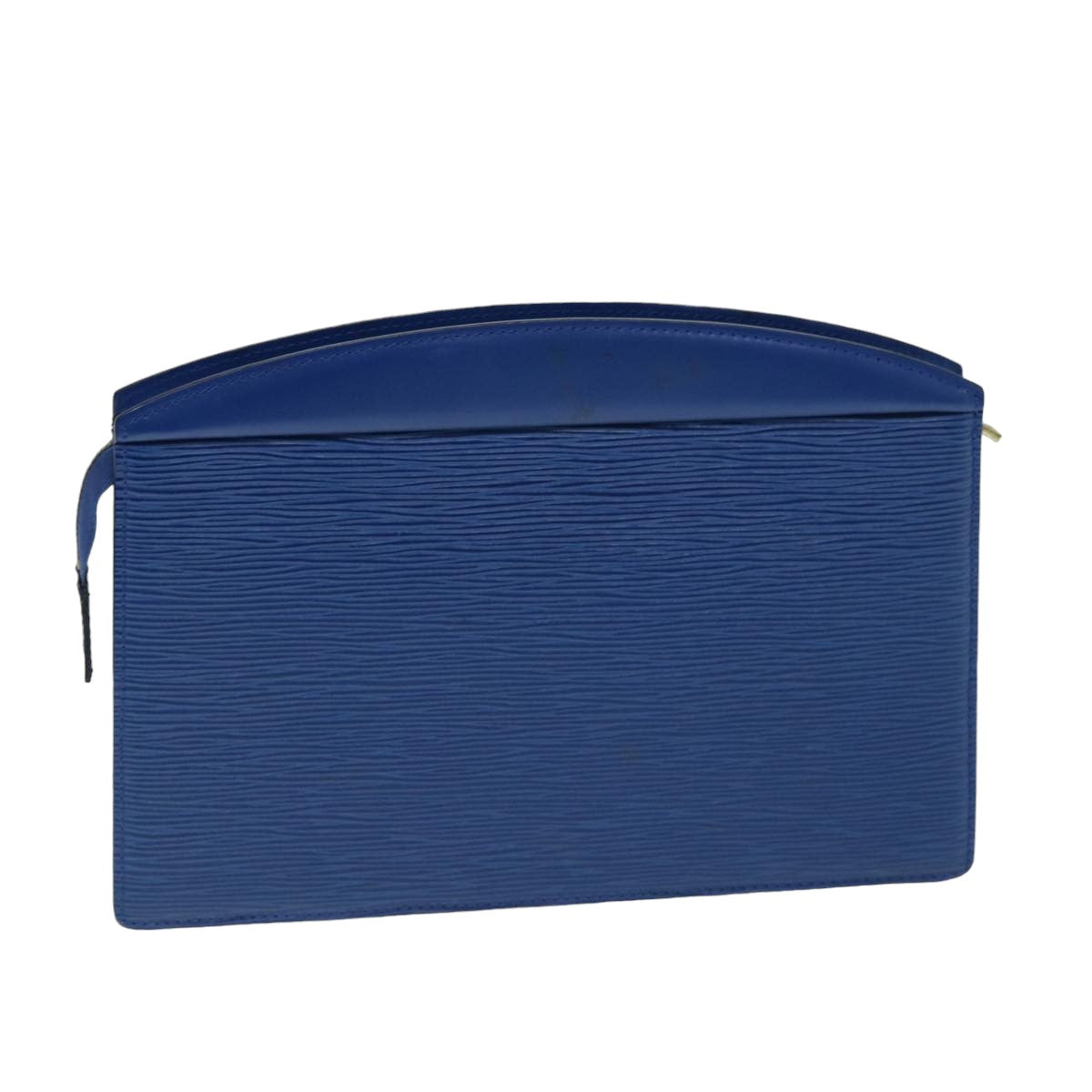LOUIS VUITTON Epi Trousse Crete Pouch Blue M48405 LV 75732