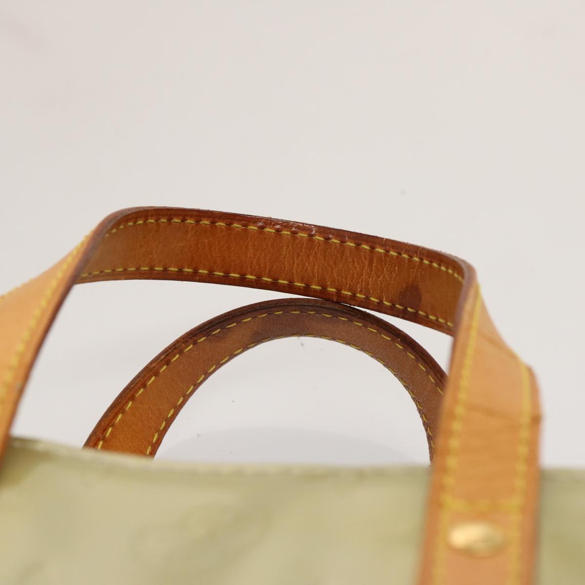 LOUIS VUITTON Monogram Vernis Reade PM Hand Bag Gris M91145 LV 75738