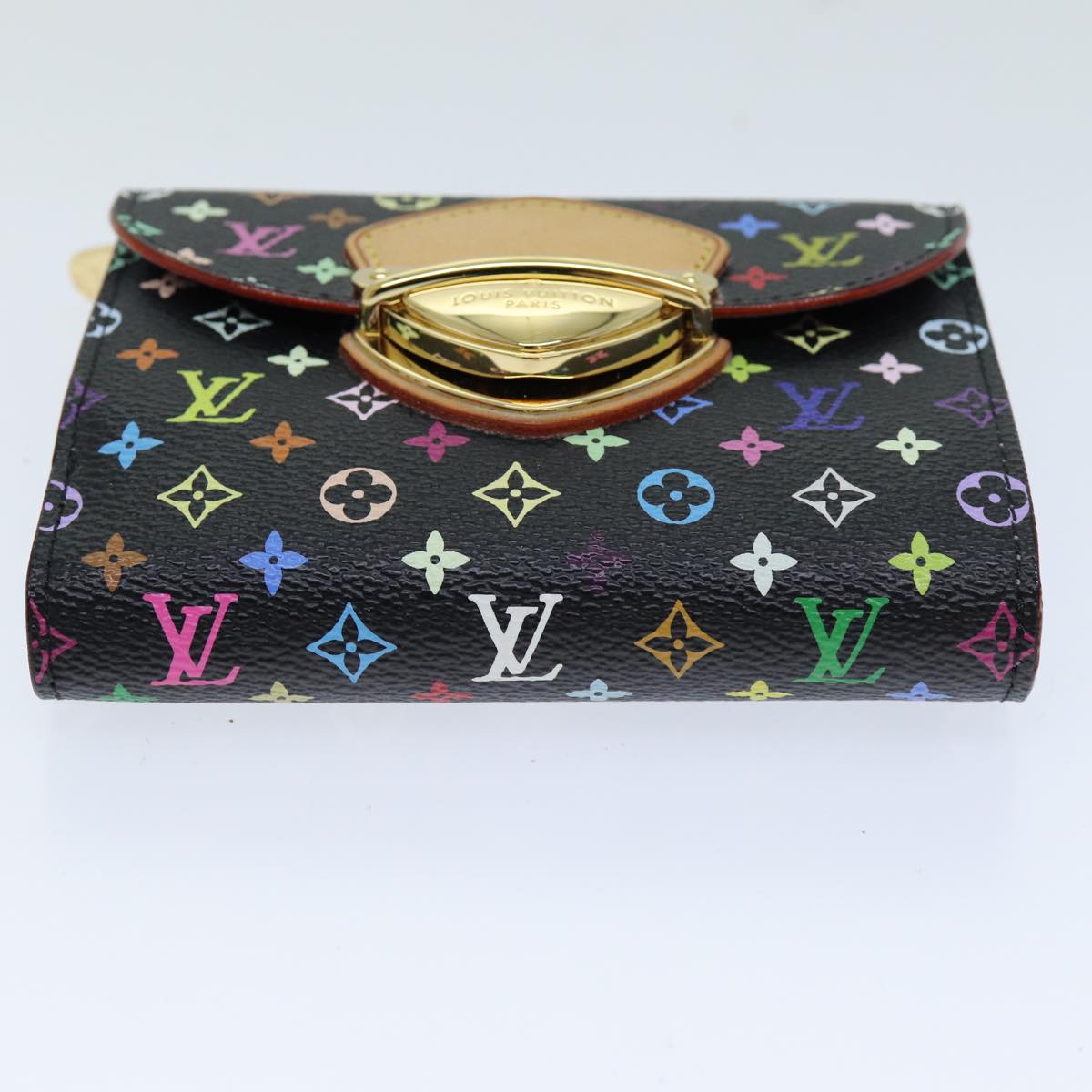 LOUIS VUITTON Multicolor Portefeuille Koala Wallet Black M58015 LV 75743A