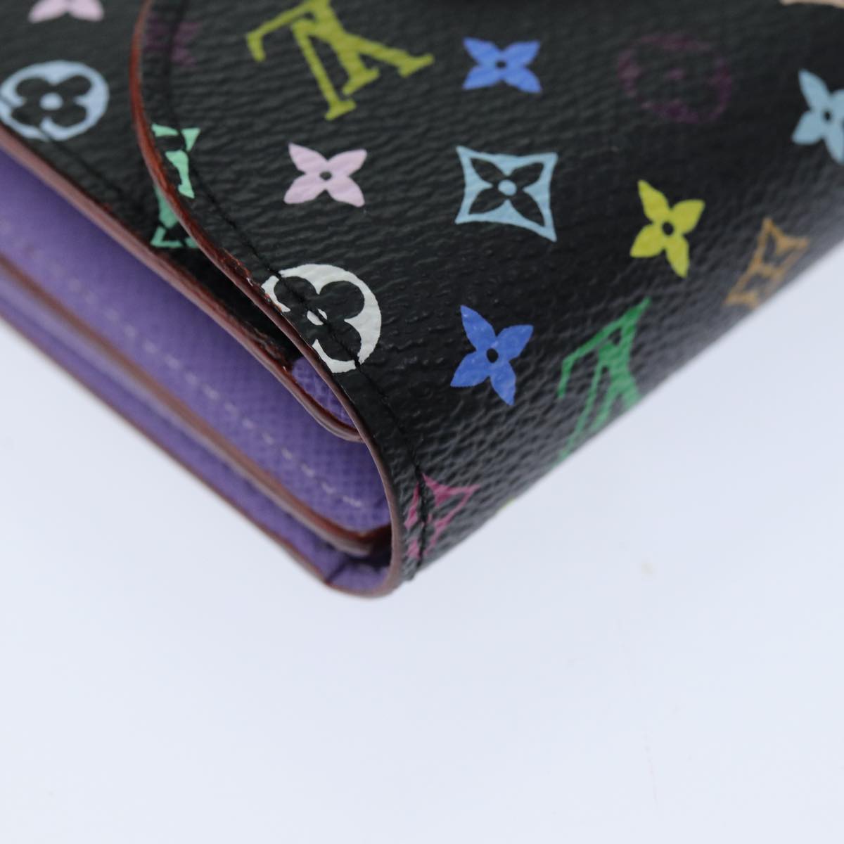LOUIS VUITTON Multicolor Portefeuille Koala Wallet Black M58015 LV 75743A